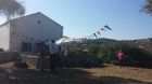 Η λειτουργεία των Αγίων Πατέρων στο νησάκι του Αγίου Νικολάου