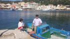 Η λειτουργεία των Αγίων Πατέρων στο νησάκι του Αγίου Νικολάου