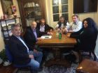 Επίσκεψη κου Στ. Γκίκα , κας  Νικολέττας Πανδή και  κου Σπύρου Βλαχόπουλου