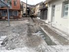 Eργασίες ανάπλασης του κεντρικού πεζόδρομου στον οικισμό του  Λογγού